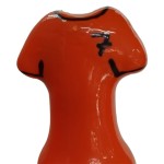 CONDOMERIE - HANDBEMALTES NEUHEITS-KONDOME ORANGE SHIRT
